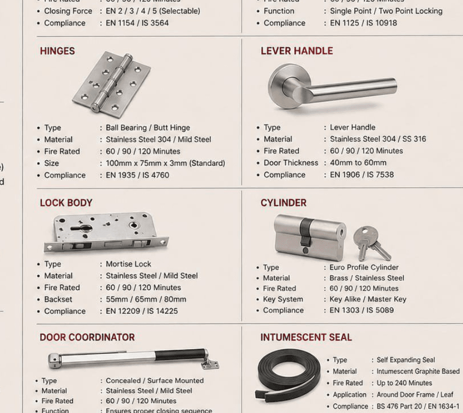 Fire Door Hardware
