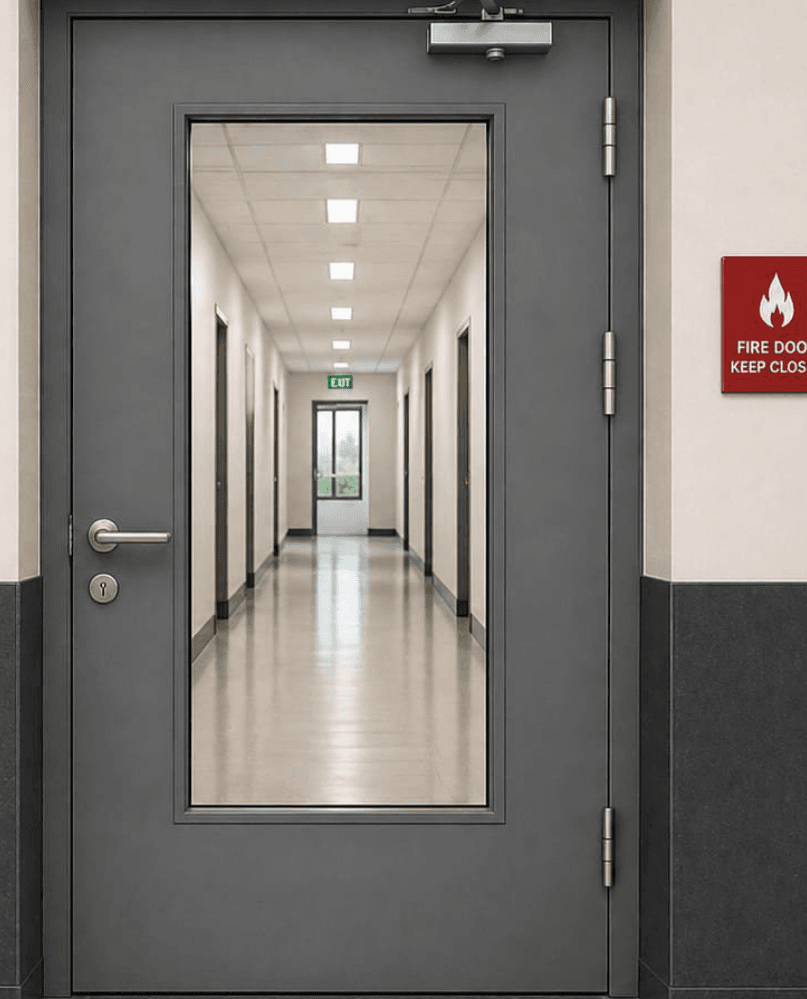 Glaze Fire Door